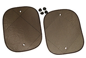 Шторки на бічні стекла на присосках TH-202S прямокутні (500х380) (пара) Вінниця - фото 3