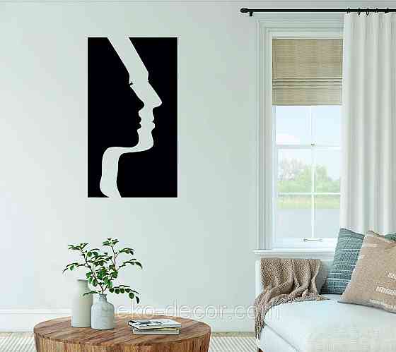 Декоративне настінне Панно «Силует жінки», Декор на стіну Київ