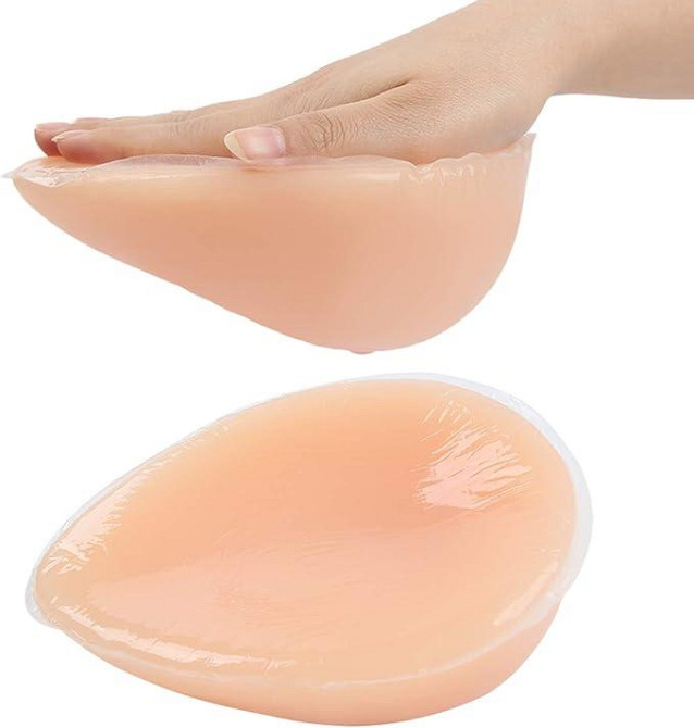 Уцінка! Силіконові самоклеючі протези грудей IVITA для підробленої мастектомії грудей Розмір S Cup A Дніпро - фото 6