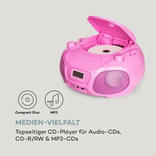 Бумбокс Auna Roadie Sing CD с функцией караоке из Германии Днепр