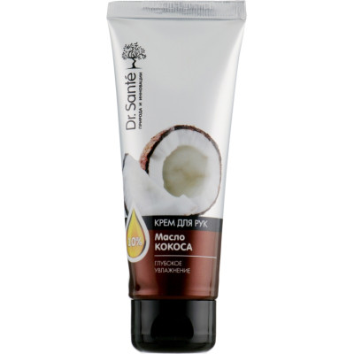 Крем для рук Dr. Sante С кокосовым маслом 75 мл (4823015914324) Винница - изображение 1