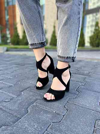 Nivelle Босоніжки жіночі NIVELLE 1858/9510-9544 чорні (літо, замша натуральна) (3710) Коломыя