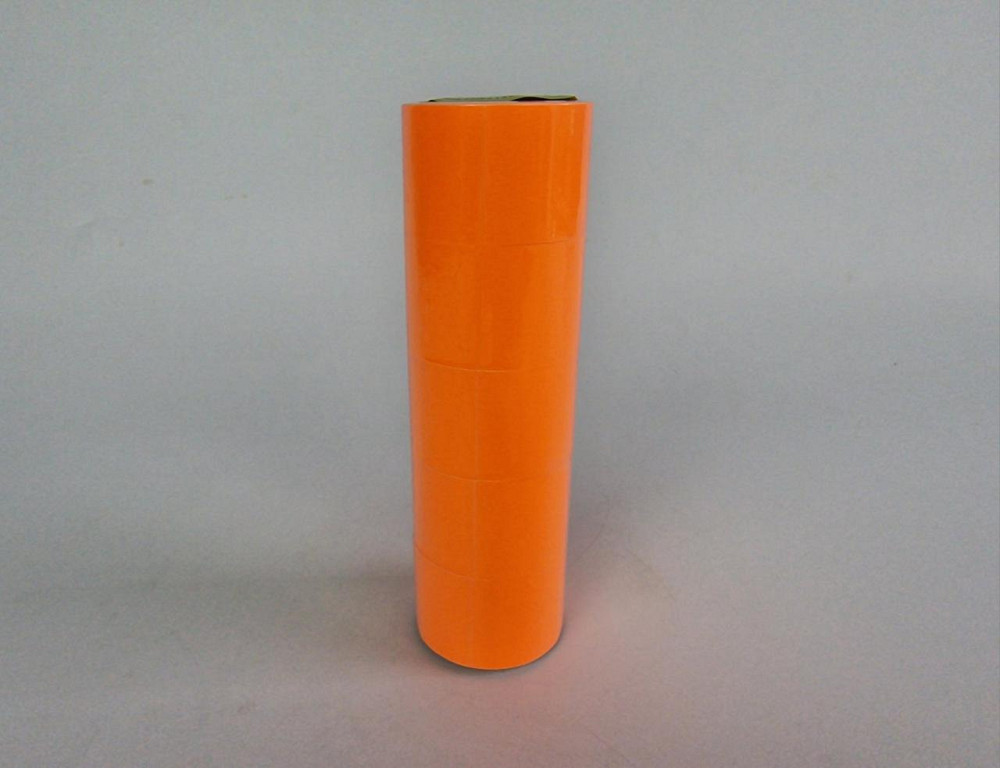 Паперовий цінник великий (жовтогарячий) (р25*35 мм) 4,5 м (5 шт.) Харків - фото 1