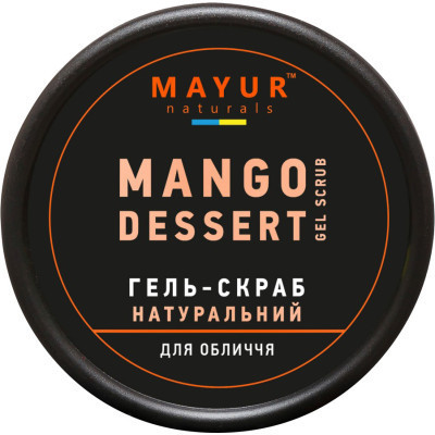 Скраб для обличчя Mayur Mango Dessert Gel Scrub Манговий десерт 50 мл (4820230953275) Вінниця - фото 1
