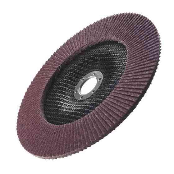 Диск шліфувальний пелюстковий, 180×22 мм, зерно K80, 7000 об/хв INTERTOOL BT-0228 Київ