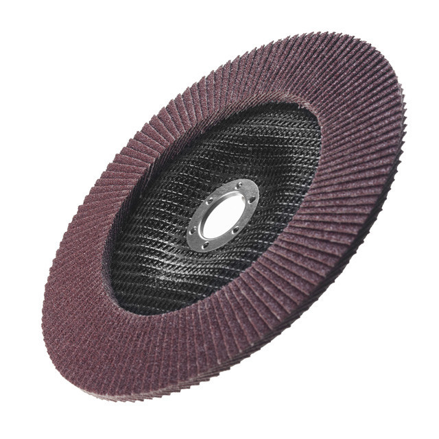 Диск шлифовальный лепестковый, 180×22 мм, зерно K80, 7000 об/мин INTERTOOL BT-0228 Киев - изображение 4