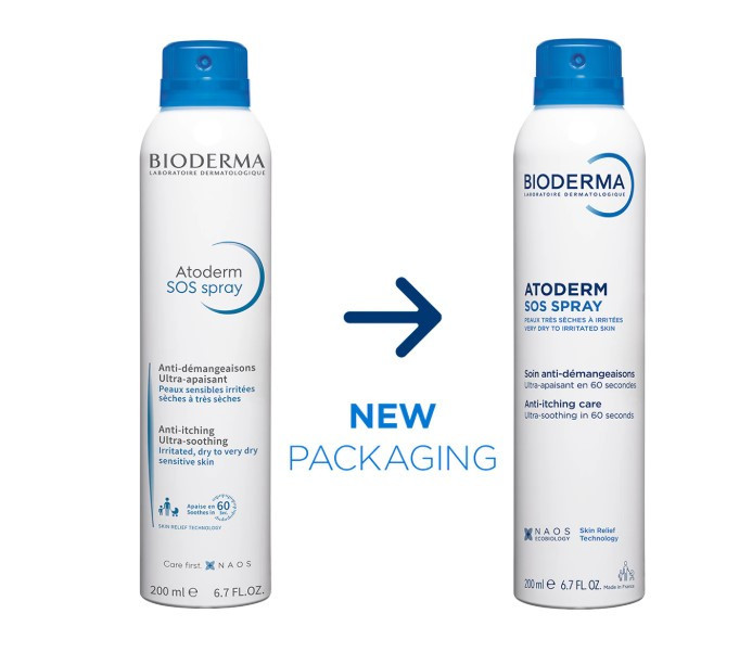 Біодерма Атодерм SOS спрей Bioderma Atoderm SOS spray 200 мл Дніпро - фото 1