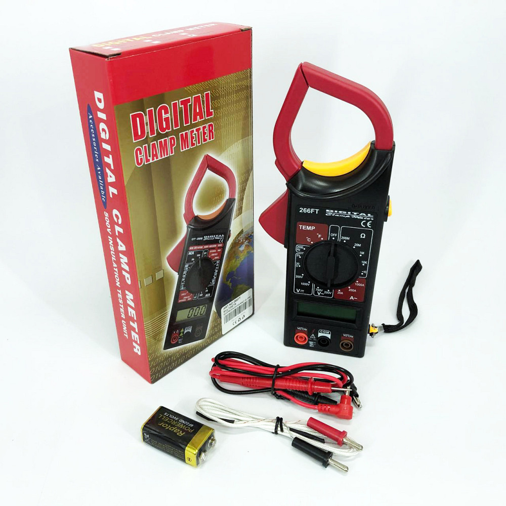 Мультиметр для електрообладнання DT, Якісний універсальний мультиметр Якісний цифровий NR-21 Львів - фото 4