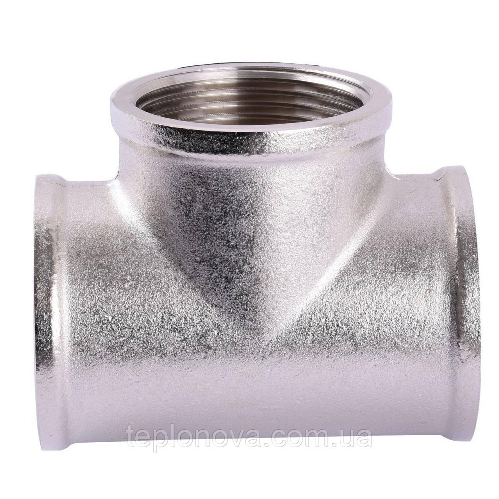 Трійник SOLOMON 3/4| ВВВ нікель 8202 Чернівці - фото 1