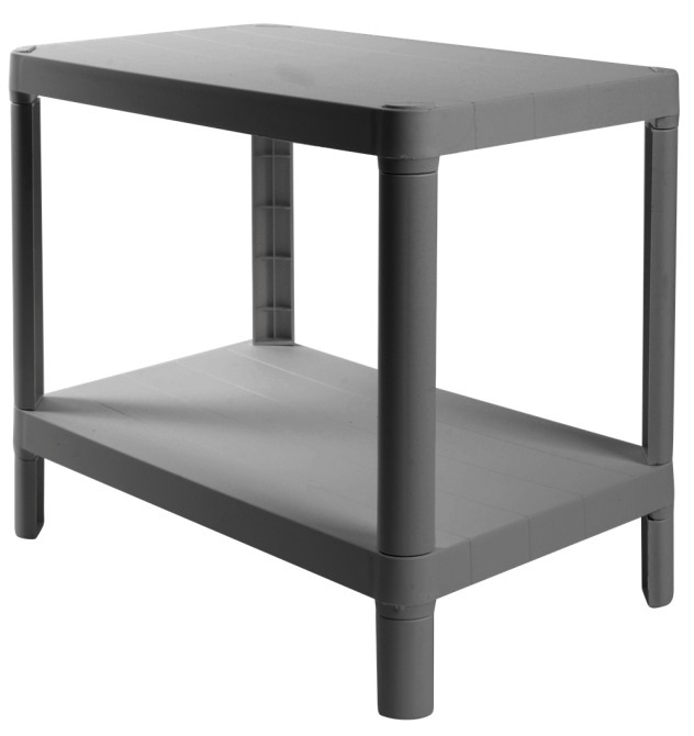 Етажерка 2-х ярусна Violet House 6032 Olympic GREY 27х42х39 см (7040708) Київ - фото 3