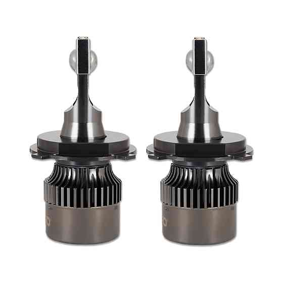 Автолампа Winso LED H4 12/24V 50Вт 5000Лм 6500K CSP3570 2шт Львів
