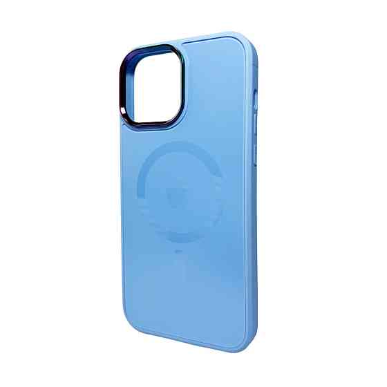 Чохол для смартфона AG Glass Sapphire MagSafe Logo for Apple iPhone 14 Pro Max Sierra Blue Киев