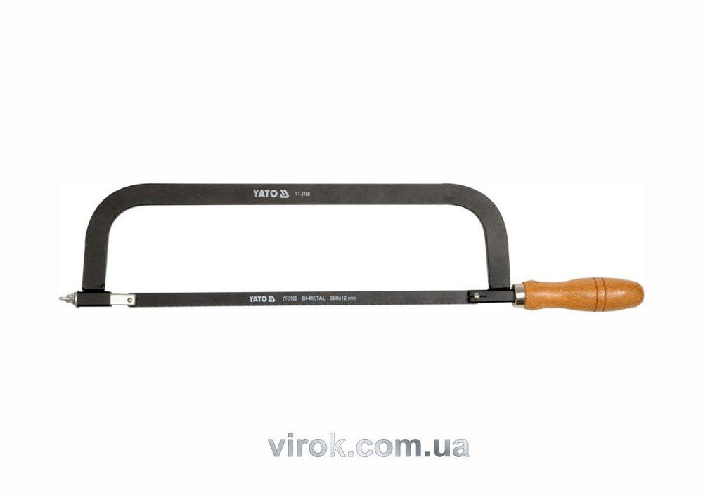 Ножiвка по металу YATO : L= 300 мм. дерев'яна ручка [10] Одесса - изображение 1
