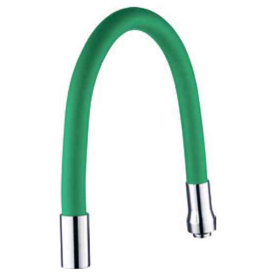 AQUATICA Излив (гусак) 3/4" для кухни силиконовый зеленый AQUATICA (XH-5241) (9793512) Киев