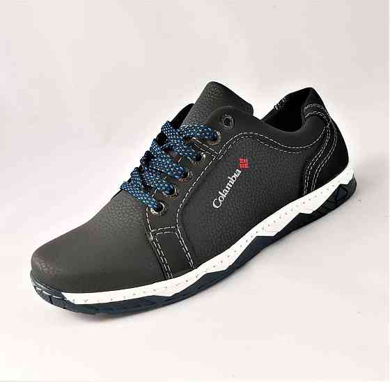 Кроссовки Мужские Чёрные Туфли Кожаные Мокасины (размеры: 40,41) Видео Обзор Днепр