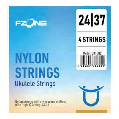 Струны для гитары Fzone Ukulele Soprano (24-37) (UK1002) Винница