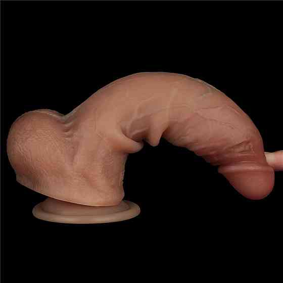 Фаллоимитатор - Sliding Skin Pro Dual Layer Silicone Dong 8.5