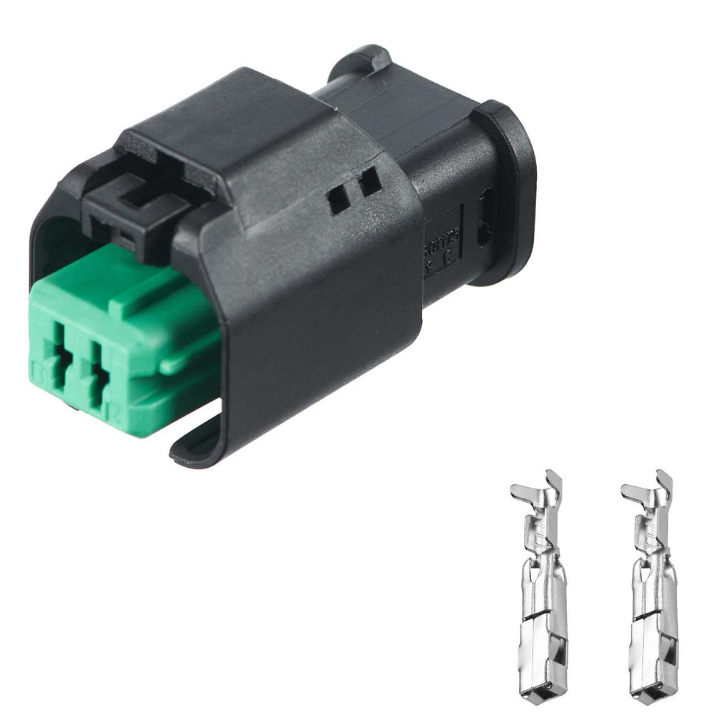 Разъем коннектор 2-кон., Дат, Температуры Охлажд, Жидкости, 1801175-5, TE Франция Много Renault Киев - изображение 1