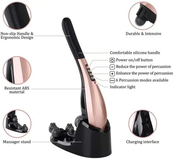 Ручной вибрационный массажер для всего тела АМ-12 Винница