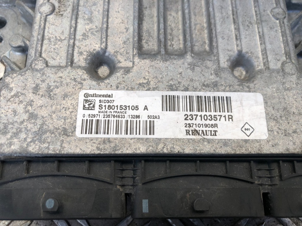 Блок керування двигуном Renault Scenic III 1.5 dci 2009-2016 (237103571R) Ковель - фото 2