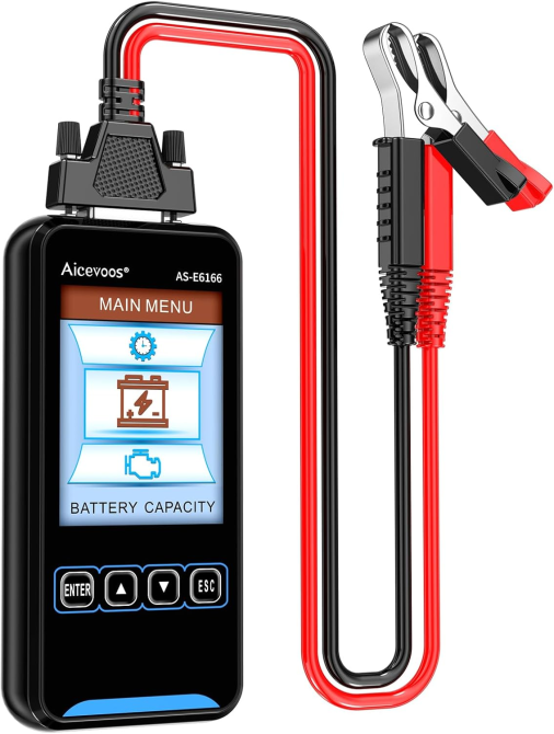 Тестер автомобільного акумулятора Aicevoos 12V 24V Луцьк - фото 1