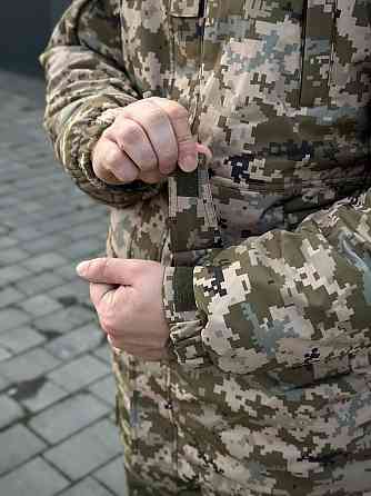 Тактичний чоловічий зимовий піксельний бушлат -30 армійська куртка бушлат зимова усі розміри Львів