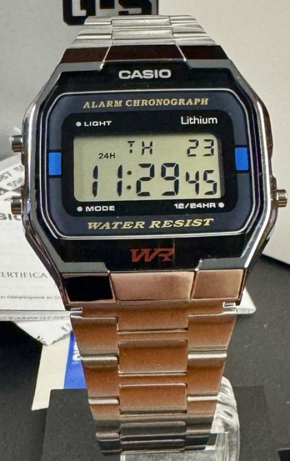 Вінтажний годинник CASIO A163WA-1Q Киев - изображение 3