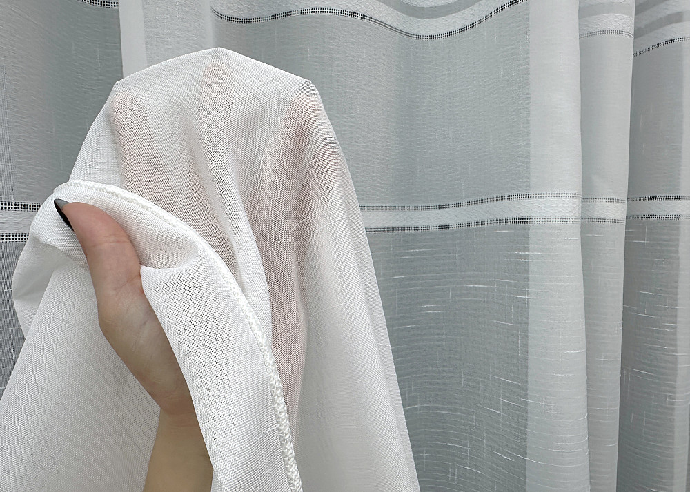 Тюль VR-Textil 1356т Мережка Льон Білий 300х270 см (42-0081) Київ - фото 4