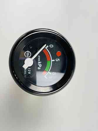 Покажчик тиску олії трактора МТЗ датчик манометр механічний 12В 0 - 10 атм Мукачево