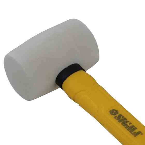 Sigma Киянка резиновая белая 225г фиберглассовая рукоятка SIGMA (4317281) Коломыя