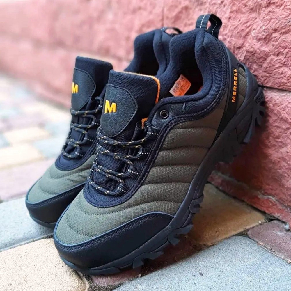 Кросівки MERRELL ТЕРМО Gore-Tex Чоловічі Хакі Меррілл Гортекс Зимові (розміри: 41,42,43,44,45) Відео Огляд Дніпро - фото 5