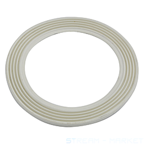Прокладка для чаши евросифона 110х80мм белая Харьков