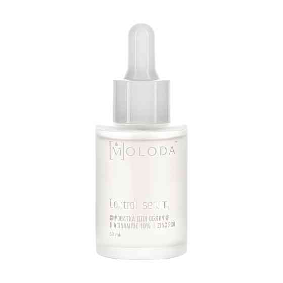 Сыворотка против высыпаний с ниацинамидом Control serum Niacinamide 10% Zinc PCA Moloda 30 мл Киев