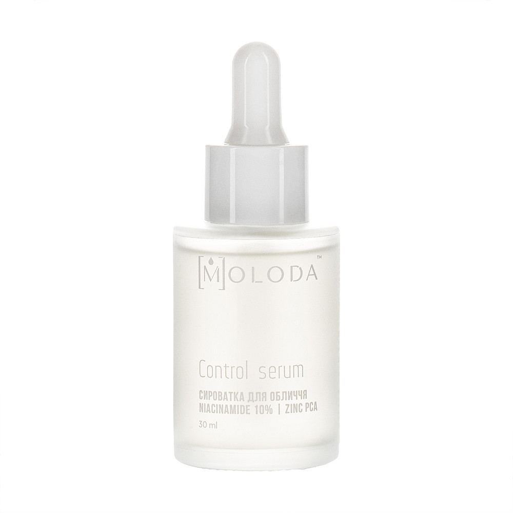 Сыворотка против высыпаний с ниацинамидом Control serum Niacinamide 10% Zinc PCA Moloda 30 мл Киев - изображение 2