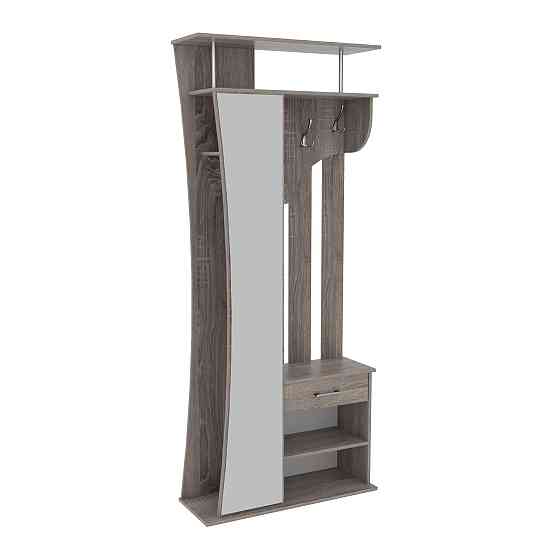 Прихожая Соло-8, Дуб Сонома Трюфель, 900/330/2100 Львов