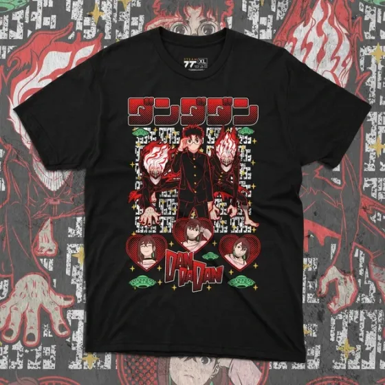 Футболка чоловіча з  принтом Дандадан Okurun Розмір 48 Anime0931 Дніпро