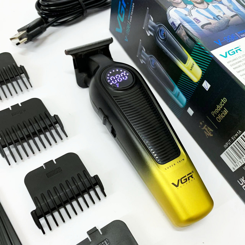 Профессиональная бритва-машинка для стрижки волос, Машинка для стрижки волос и затылка XJ-69 Львов - изображение 11