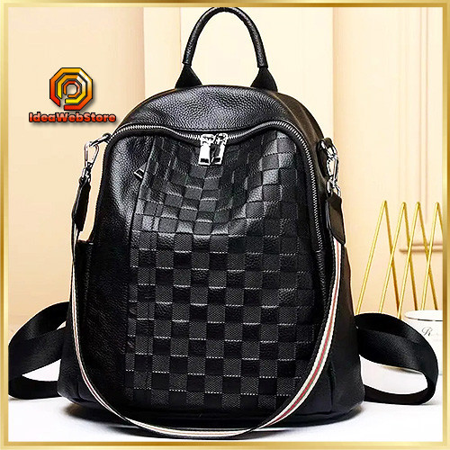 Элегантный женский рюкзак из натуральной кожи Классический Элегантный кожаный женский рюкзак TidinBag Киев - изображение 1