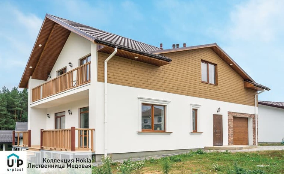 Сайдинг Хокла Листвинница медовая (двойной замок) 2000х250мм Днепр - изображение 6