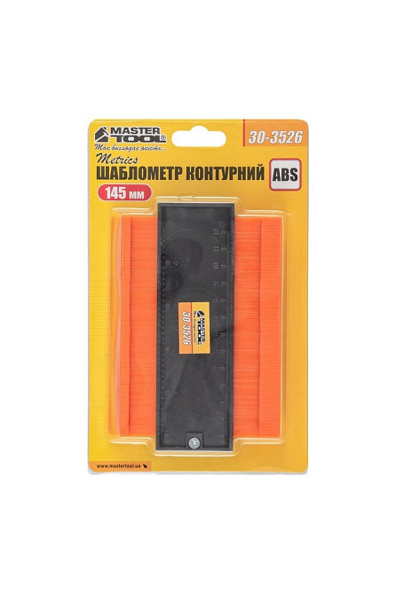 MASTERTOOL Шаблометр контурний MASTERTOOL 145х100х21 мм 30-3526 Коломия - фото 5