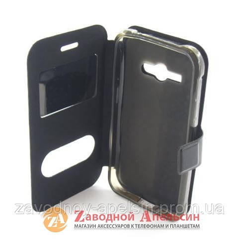 Чохол-книжка Samsung J1 Ace моделі j110 Smart Case black Одеса - фото 3