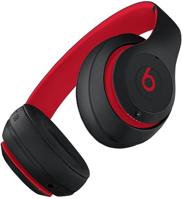 Наушники: Beats Studio 3 Wireless Over- Ear Black - Red (MRQ82ZM/A) Харьков - изображение 1