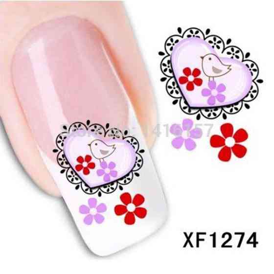 Наклейки для дизайна ногтей - размер стикера 5*6см, инструкция по применению есть в описании товара Киев