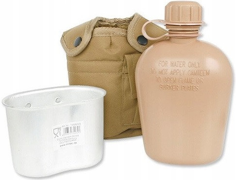 Армейская Фляга с подстаканником 0.8 литров в чехле Mil-Tec 