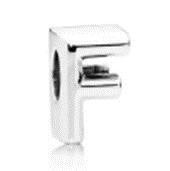 Срібна намистина Пандора  "Літера F" MasterSem Київ - фото 1