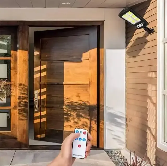 Уличный фонарь на столб Solar sensor light BK-120-8COB-B с датчиком движения и солнечной панелью Коломия - фото 5