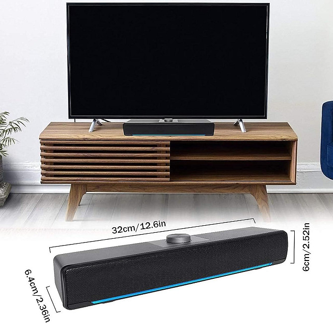 Саундбар Phission fd0009 для компьютера Bluetooth HiFi Stereo Днепр - изображение 7