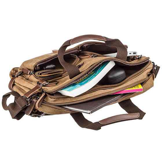 Сумка-трансофрмер текстильная большая (Vintage) Киев