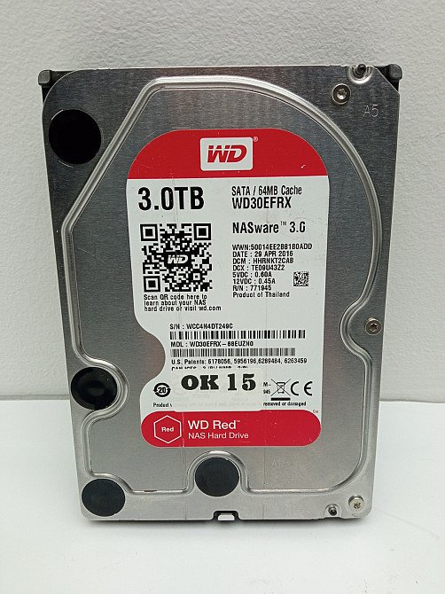 Жорсткий диск HDD 3.5" 3 Tb Луцьк - фото 1