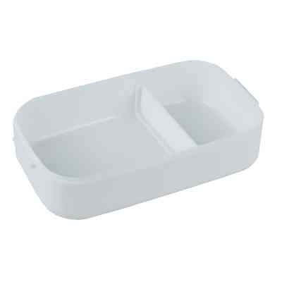 Ланч-бокс детский Kite двойной с наполнением 1400 мл, белый (K23-183-1) Винница